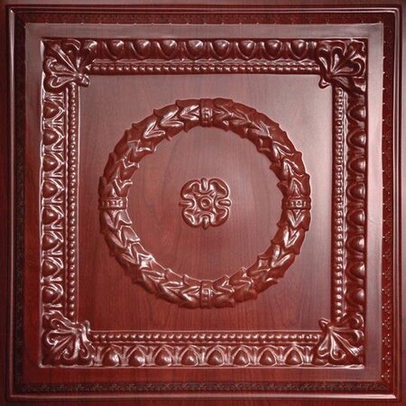 Ceilume Evangeline 2ft x 2ft Cherry Wood Ceiling Tile V3-EVANG-22CHY